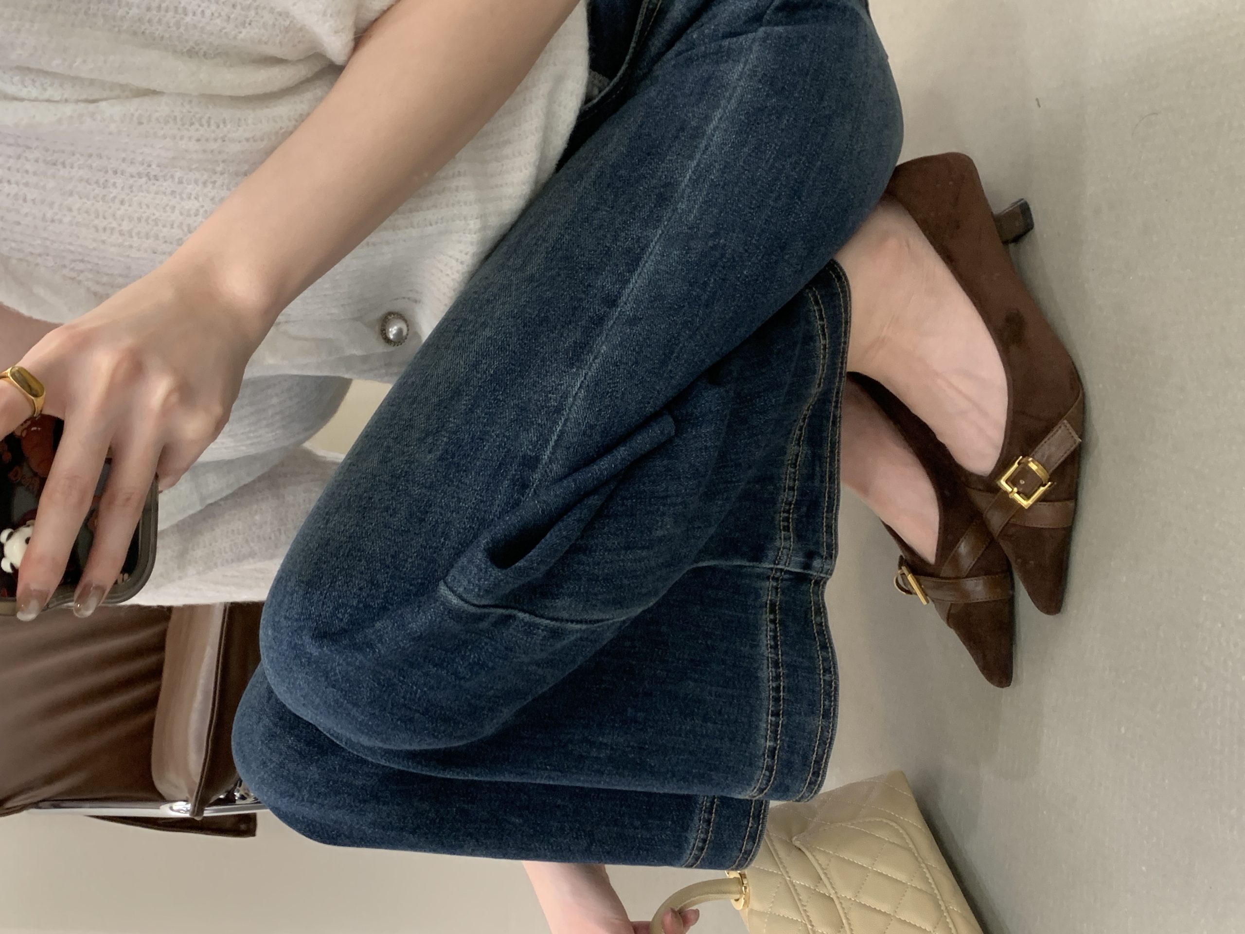1768299701726_Jaj85L.jpg 2026 New Spring Women's Fashion Chunky Heel Pointed Toe Shallow Slip-On Comfortable Elegant Shoes