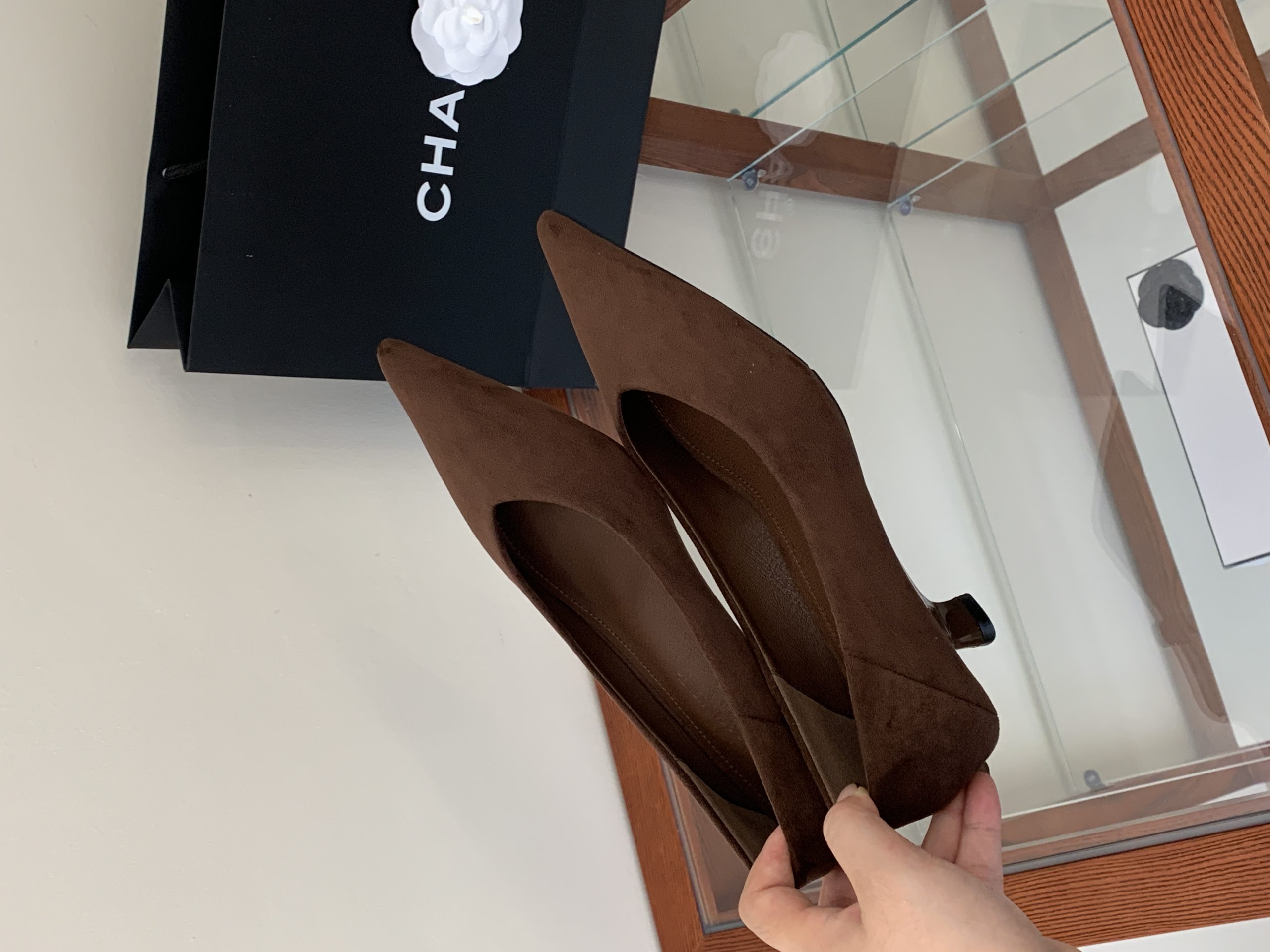 1768364288777_CSERje.jpg 2026 New Spring Fashion Chunky Heel Low Heel Pointed Toe Elegant Shallow Mouth Comfortable Professional Work Shoes for Women