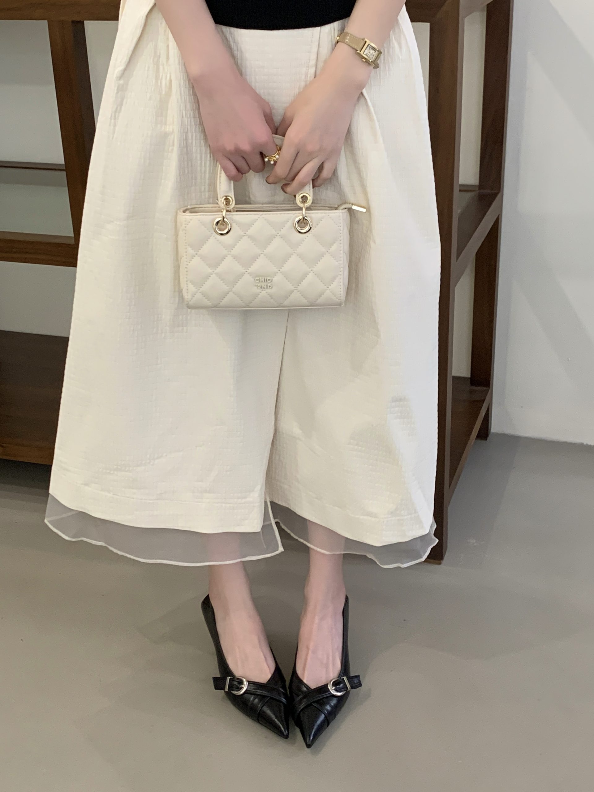 1768624051733_UPqO0a.jpg 2026 New Spring Chic Buckle High Heel Pointed Toe French Retro Comfortable Office Commuter Women's Shoes