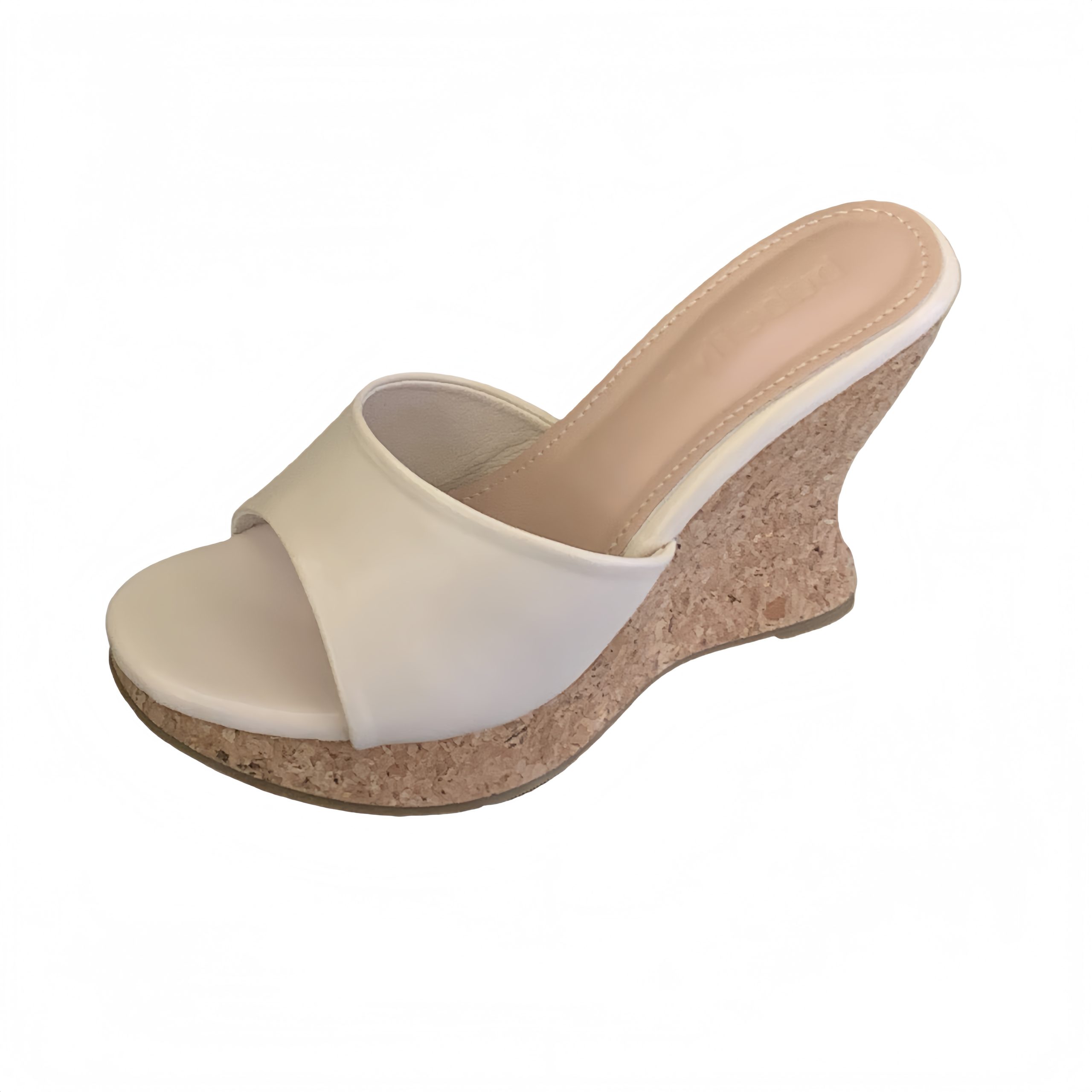 2026 One-Strap Wedge Heel Slippers Thick Sole Y2K Style Summer Sandals