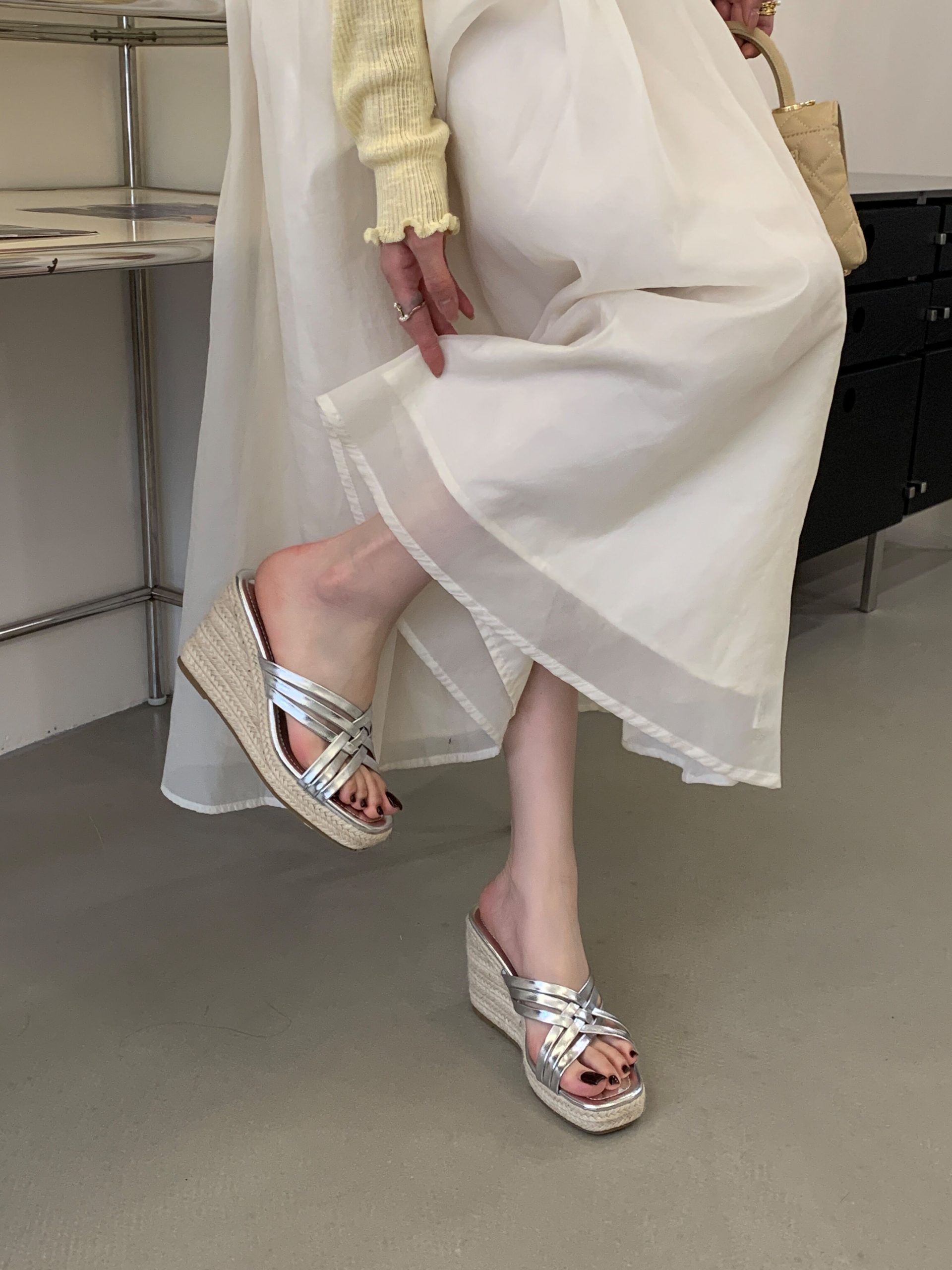 1772113461942_KYq7bB.jpg BUBUFLY 2026 New Women's Wedge Sandals Woven Straw Platform High Heel Slippers