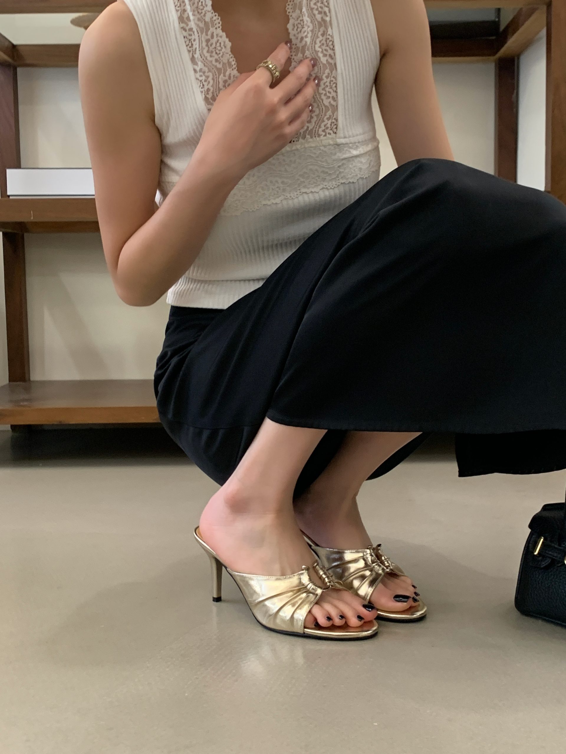 2026 Summer New Pointed Toe Brown Retro Open Toe Sexy Pleated Thin Heel High Heel Sandals Slippers for Women